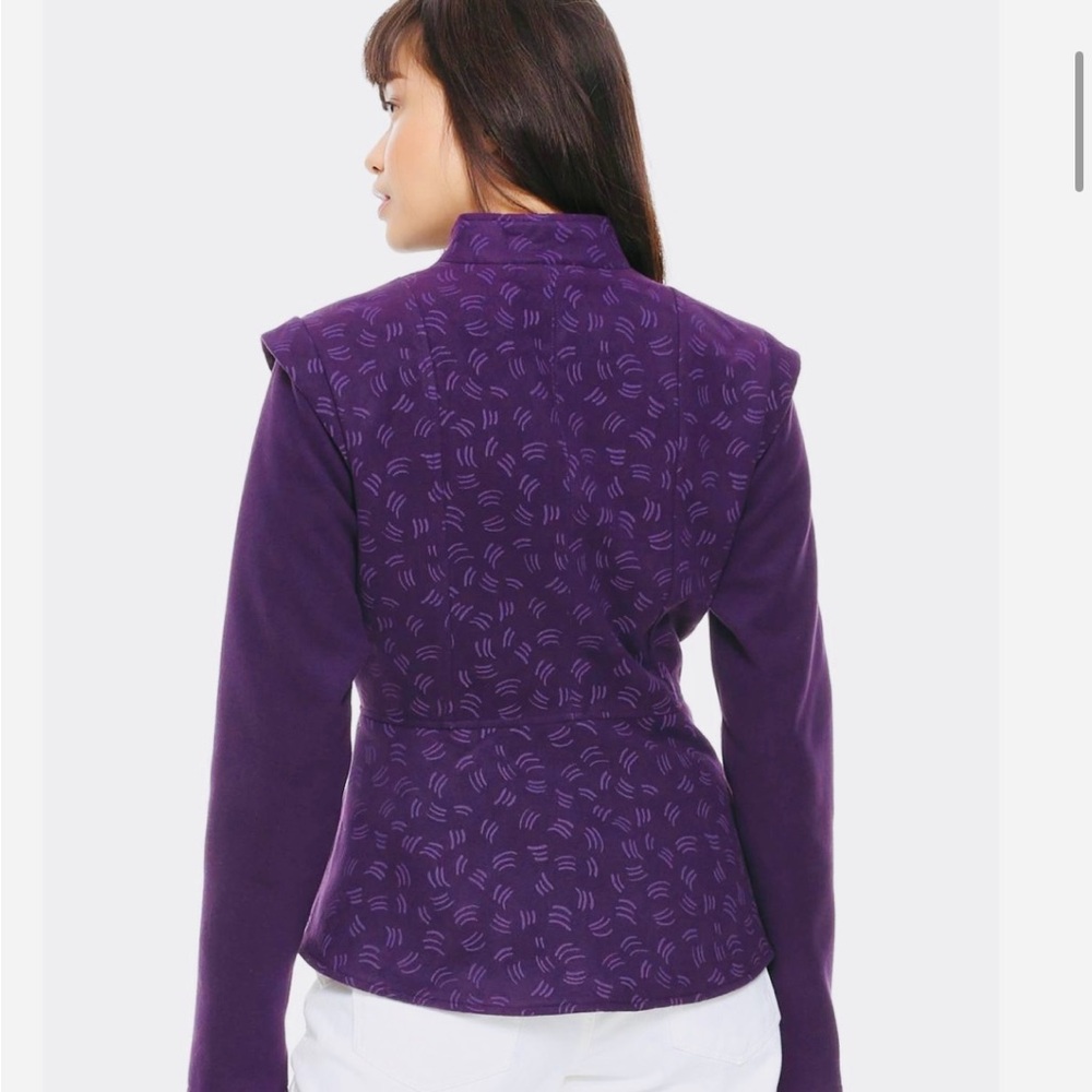 Her Universe Star Wars Padme Amidala Blazer Purple Patterned Women's Blazer - Picture 5 of 10